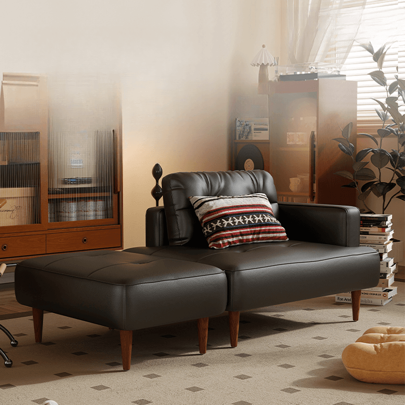 Drawing Room Stain Resistant Loveseat with Tufted Back in Taupe, 2-Person Seating, Receptacle Storage, and Recessed Arm thumbnail 9