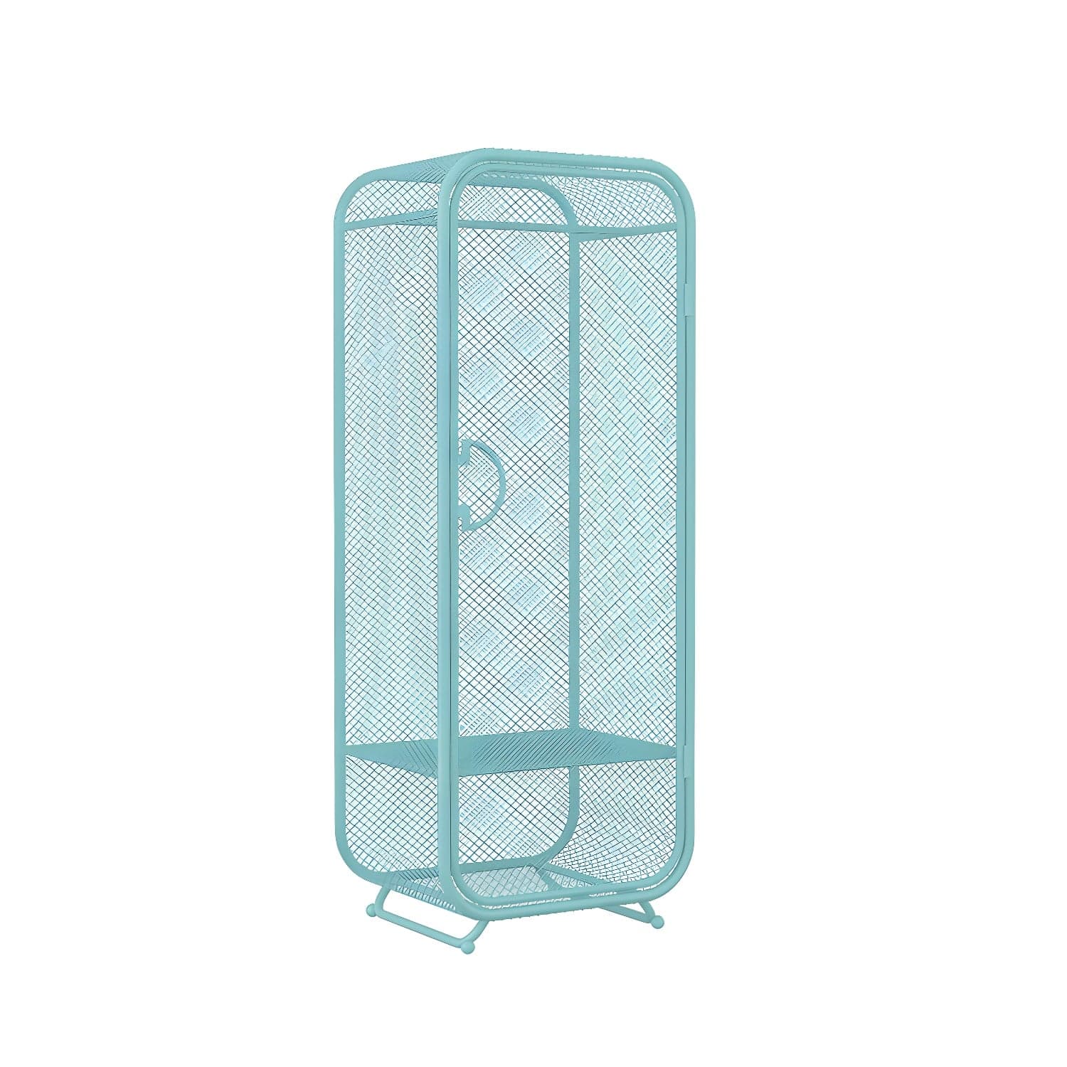 Contemporary Wardrobe Closet Metal Wardrobe Cabinet for Bedroom thumbnail 2