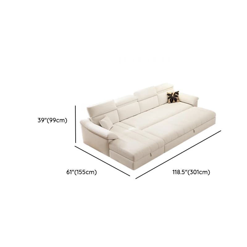 Straight 7 Person Sofa Recliner with Under-seat-storage in Horizontal Orientation thumbnail 9