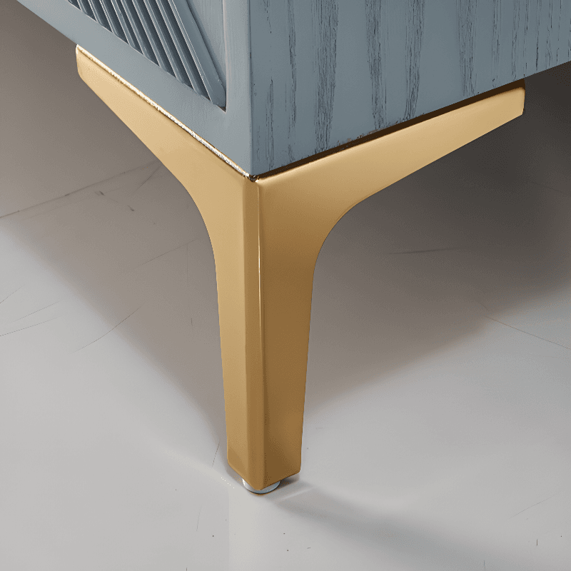 Glamorous Self-supporting Cerulean Accent Cabinet/Accent Chest for Drawing Room thumbnail 10
