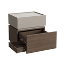 Color Beige/Walnut
