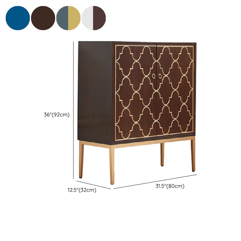 Art Deco Style Unattached Utility Cabinet with Cabinet Rings for Sitting Room thumbnail 16