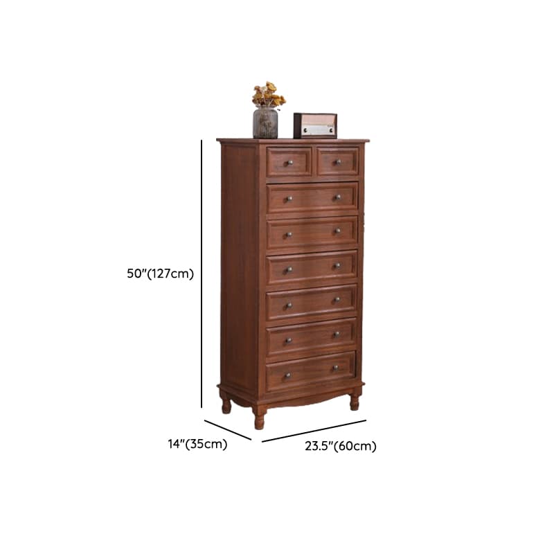Traditional Wood Server in Espresso with 3 Drawers/4 Drawers/6 Drawers, Cabinet & One Internal Shelf/2 Shelves Included/Not Included thumbnail 18
