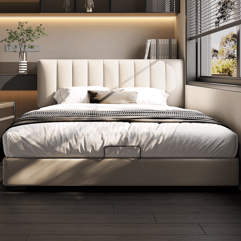 Solid Color Pine Wood Storage Bed with 3 Storage Boxes for Living Room thumbnail 1
