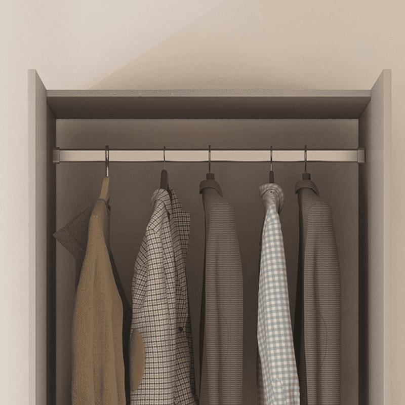 Auburn Self-supporting Cabinet Armoire with 2 Drawers and Gate Doors thumbnail 4