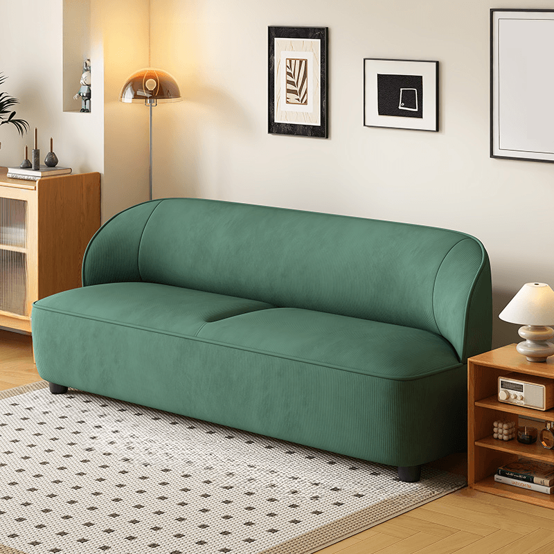 Modish Solid Color Scratch-durable Standard Sofa in Rose/Light Green/Tangerine Color for 2/4 Person/for 3 thumbnail 3