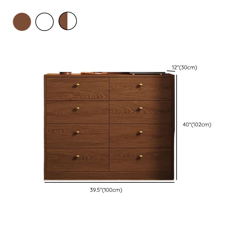 Simple Reclaimed Wood Double Dresser/Bachelor Chest with 8/6/4 Drawers in Horizontal/Vertical Orientation thumbnail 16