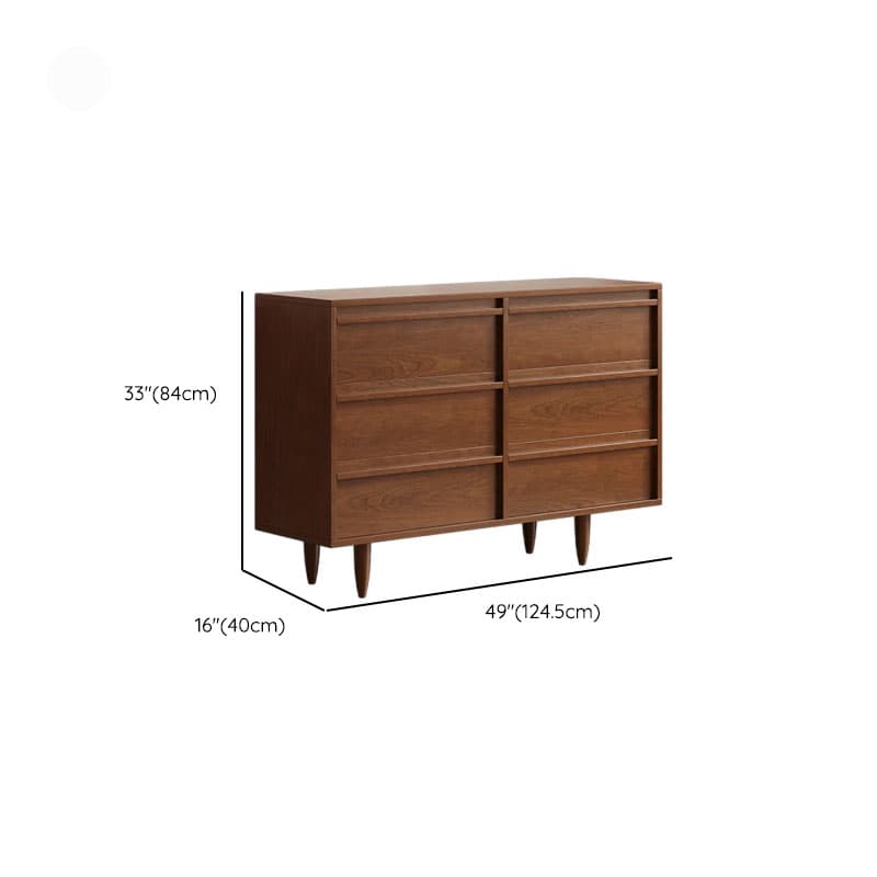 Cocoa Trendy Composite Wood Double Dresser/Lingerie Chest/Bachelor Chest with 5 Drawers/9 Drawers/6 Drawers in Vertical/Horizontal Orientation thumbnail 13
