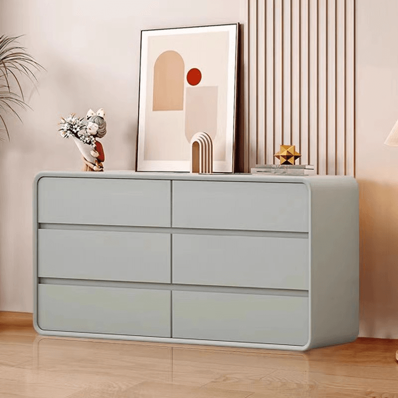 Simple Lumber Horizontal Double Dresser for Sleeping Room, 8 Drawers/6 Drawers - image 3