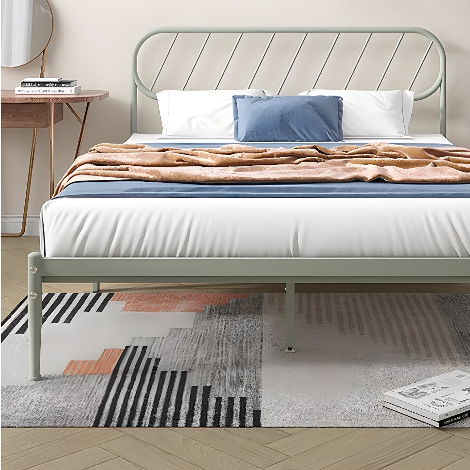 Modern Simple Style Open-Frame Panel with Metal Frame and Leg thumbnail 13