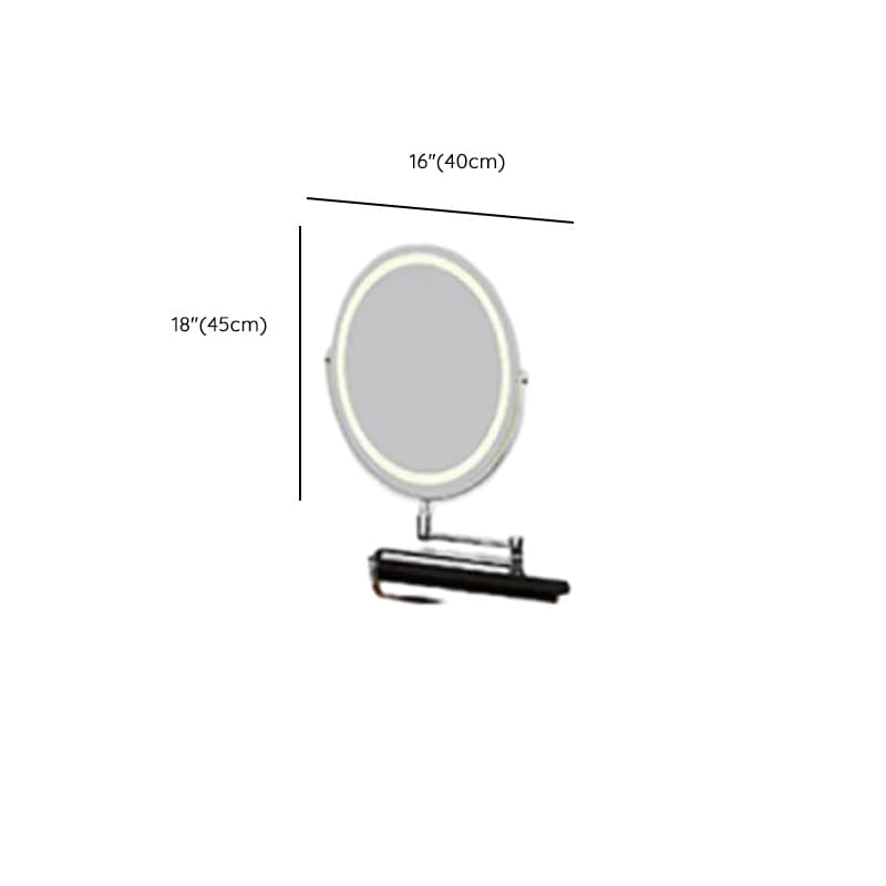 Multi-Purpose Vanity Set with Lighting, Scalable Telescopic Feature, Push-Pull, 2-in-1 Functionality, Adjustable Touch and Brightness thumbnail 10