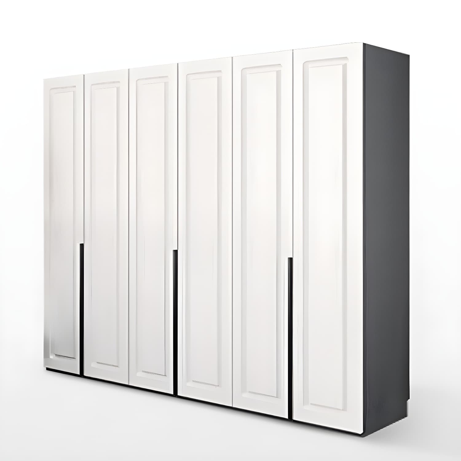 Modern Style Wooden Wardrobe Soft Close Door Wardrobe Closet with Drawer thumbnail 6