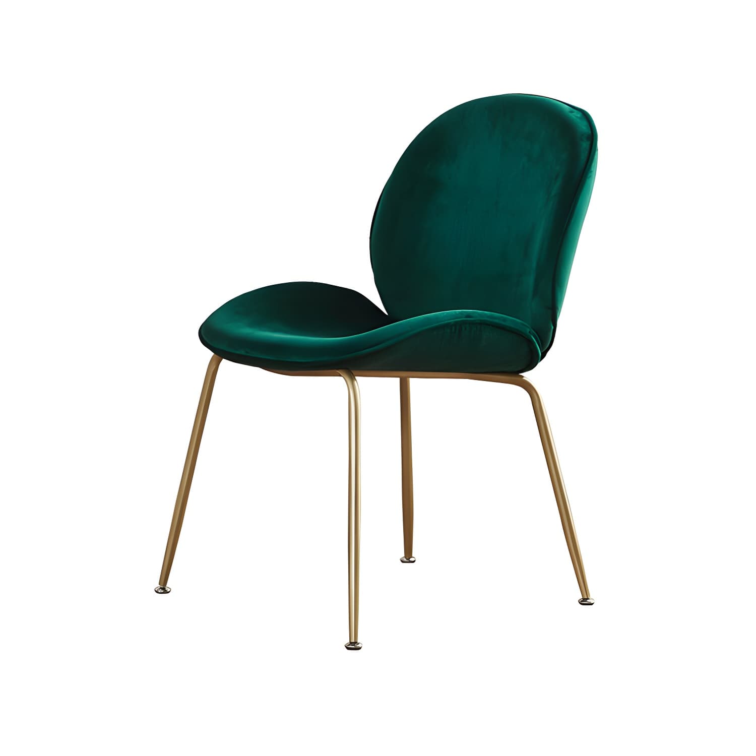 Metal Scandinavian Restaurant Side Chair Matte Finish Wingback Dining Chair thumbnail 17