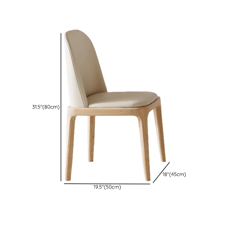 Dining Table Set with Slate Stone Fixed Table, Padded Chair Back for 6 People in White thumbnail 12