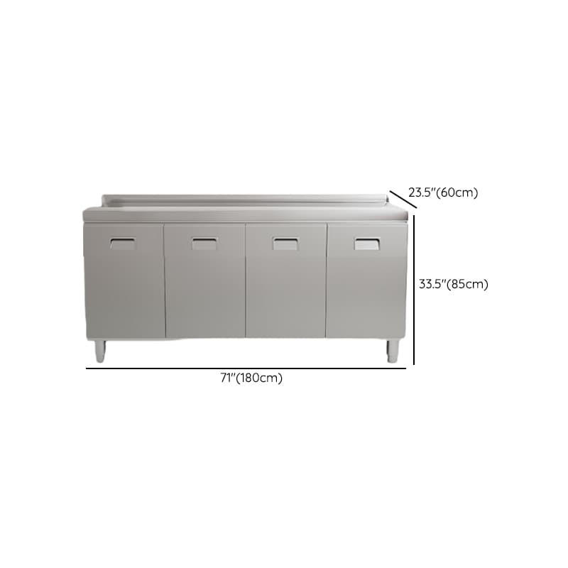 Metallic Alloy Countertop Kitchen Storage for Culinary Space thumbnail 13