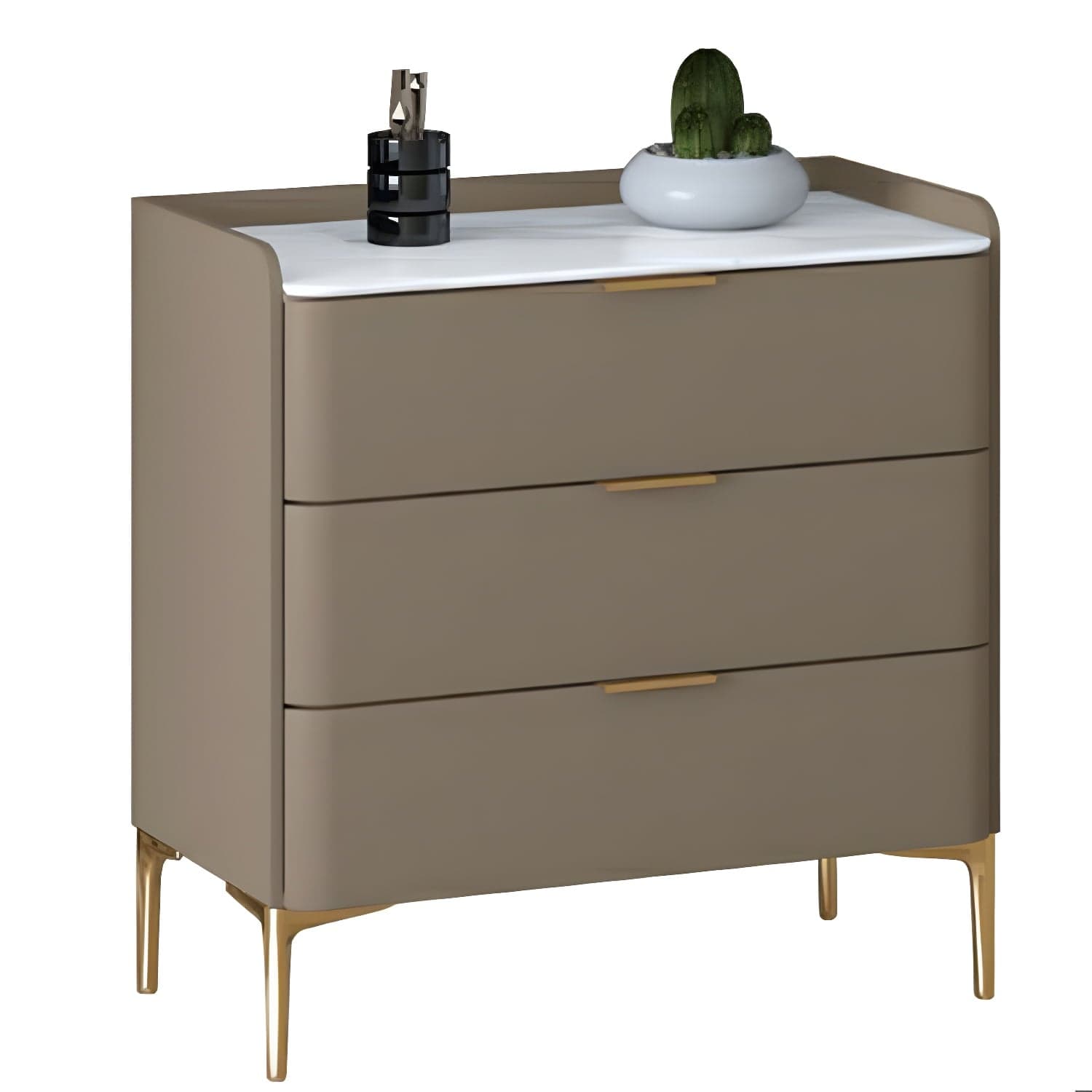 Modern Pine Wood Dresser with Drawers and Soft Close Glides in Narrow Design thumbnail 6