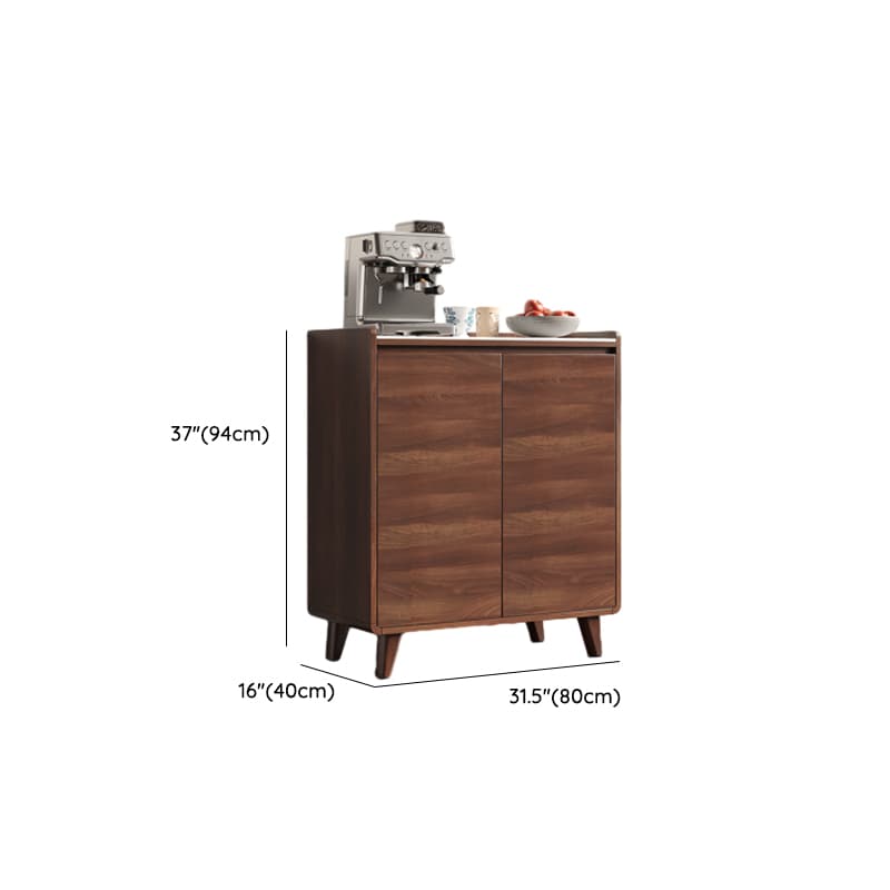 3 Drawers & 2 Doors/3 Doors/4 Doors Standard/Narrow Sintered Stone Sideboard with Drawers & Adaptable Shelf, Cocoa thumbnail 8