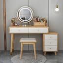 Color Natural Wood/White