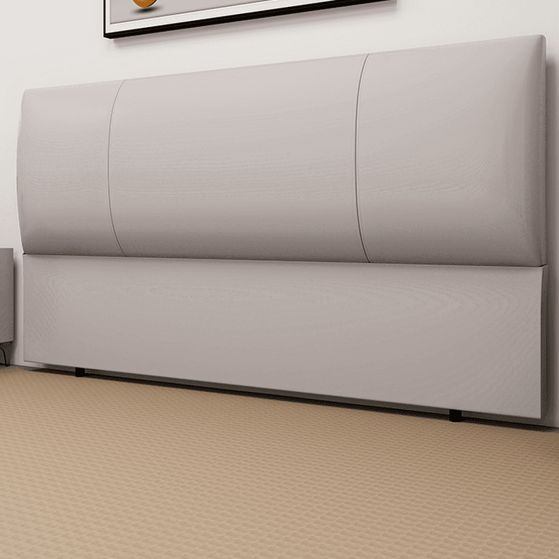 Simplistic Style Panel Headboard in Natural Wood with No Distressing, Rectangular Shape for Queen/Full/Twin XL Bed, Featuring Sponge Upholstery and Standard Height thumbnail 10