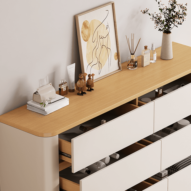 Casual Composite Wood Console Dresser/Bachelor Chest with 8/6/4 Drawers in Horizontal/Vertical Orientation thumbnail 7