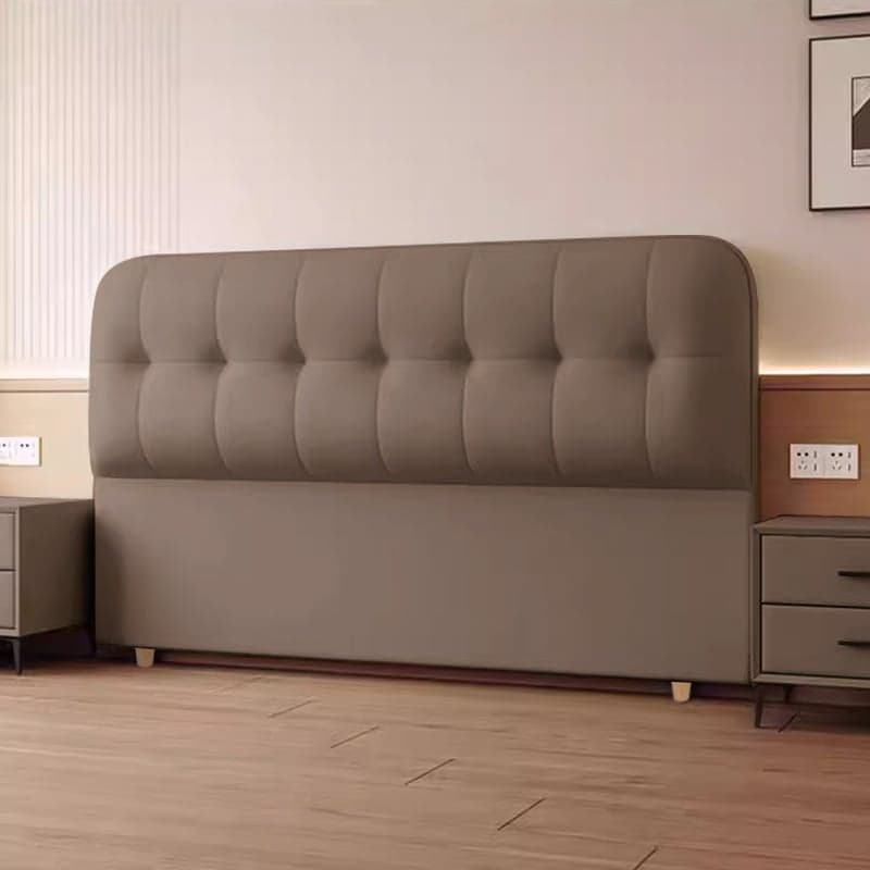 Trendy Panel Headboard with No Distressing, Piled Tufted Rectangle Design for King/Queen/Full Bed, Featuring Sponge Upholstery and Standard Height thumbnail 3
