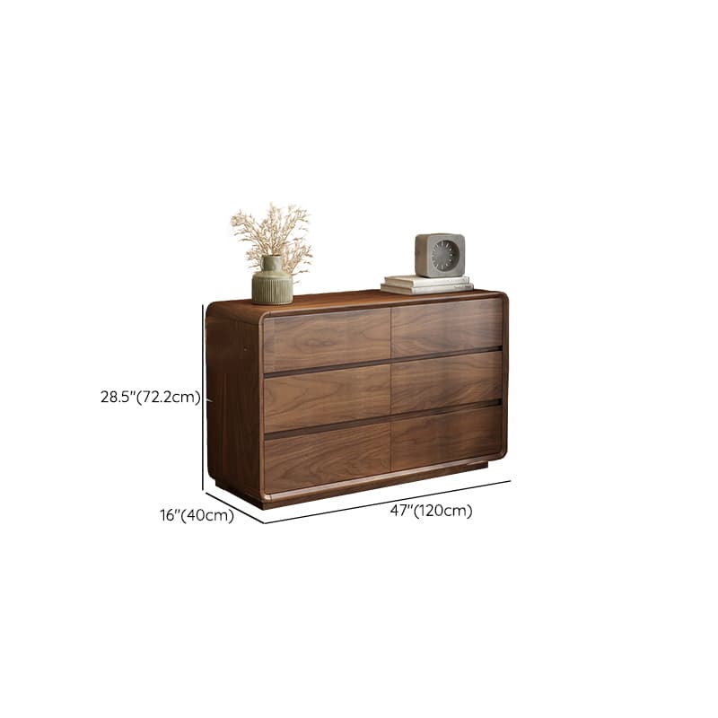 Cocoa Casual Rubberwood Double Dresser/Lingerie Chest with 9 Drawers/6 Drawers/8 Drawers Horizontal/Vertical thumbnail 17