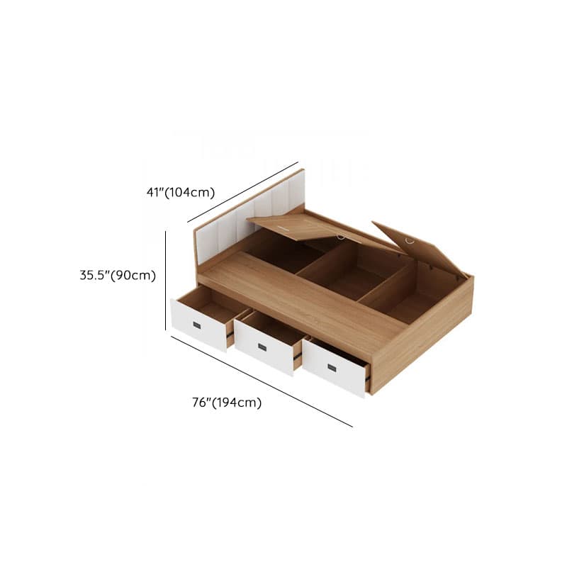 Natural Color Solid Color Storage Included for Bedroom thumbnail 18