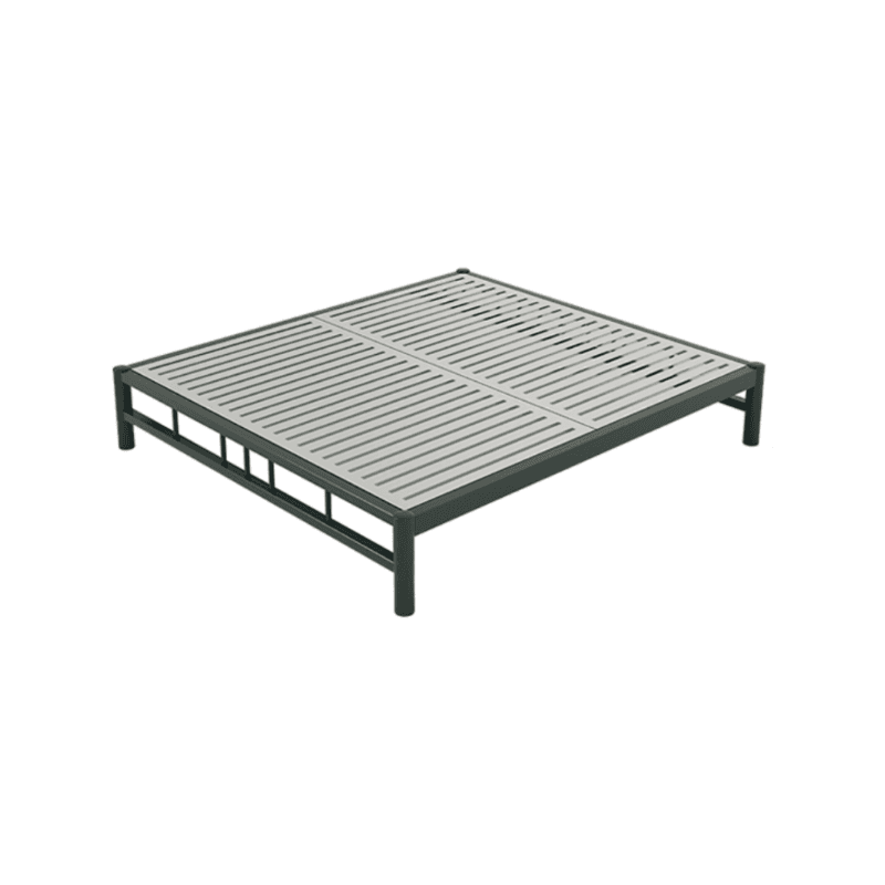 Solid Color Stainless Steel Platform Bed for Bedroom thumbnail 9