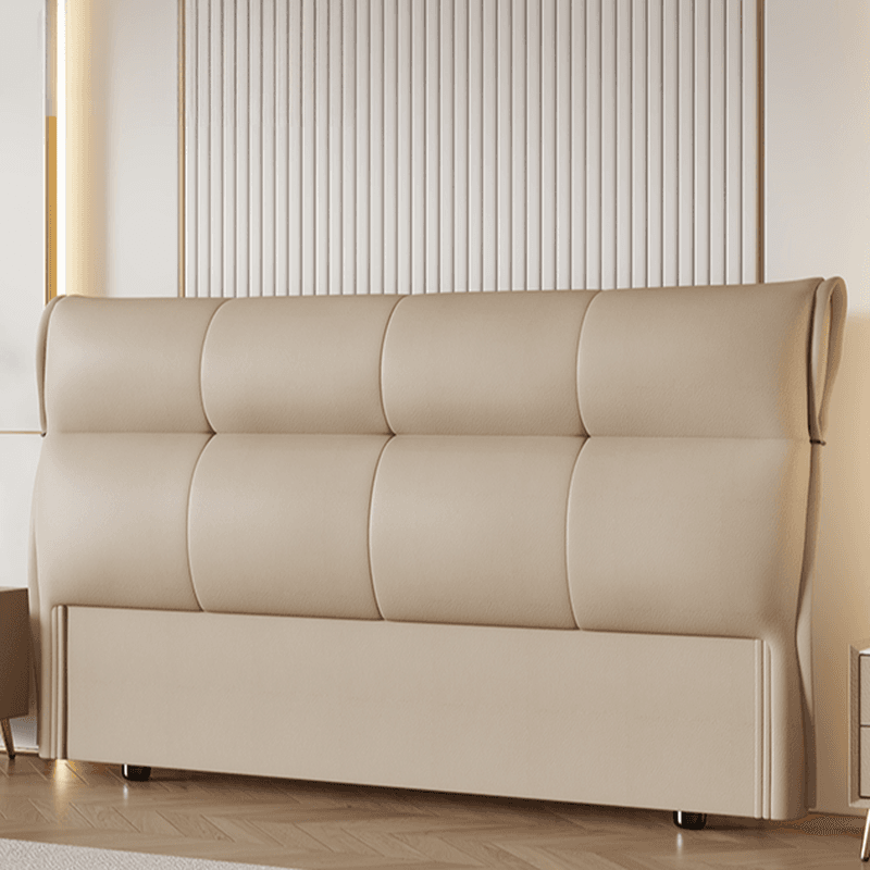 Art Deco Style Panel Headboard with No Distressing, Decorative-stitched Tufting, Rectangle Shape for Queen/Full/Twin XL Bed, Sponge Upholstery Fill, Standard Height thumbnail 9
