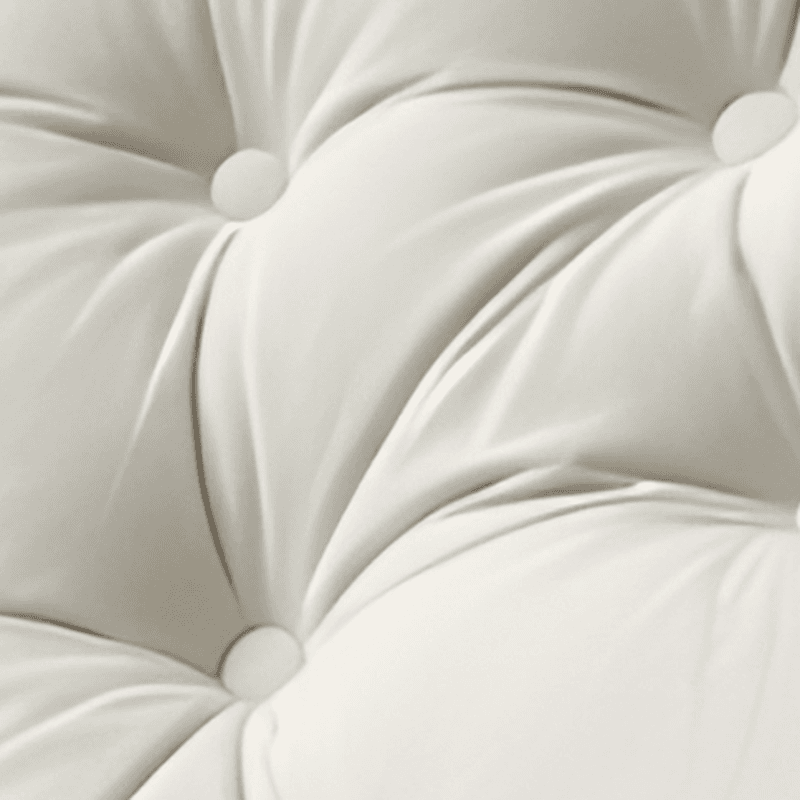 Art Deco Alloy Rocking Chair with Water Proof Upholstery and Flared Arm - image 7