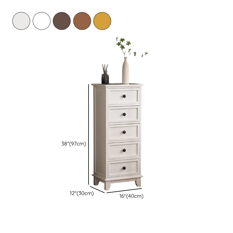 Trendy Cocoa/White/Lemon Color Lumber Rectangle Decorative Cabinet with 6 Drawers/5 Drawers/4 Drawers thumbnail 15