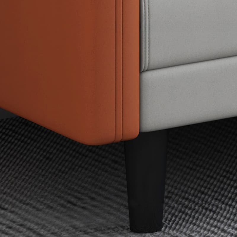 Drawing Room Gray/Light Brown/Off-White Standard Sofa with Armrest thumbnail 13
