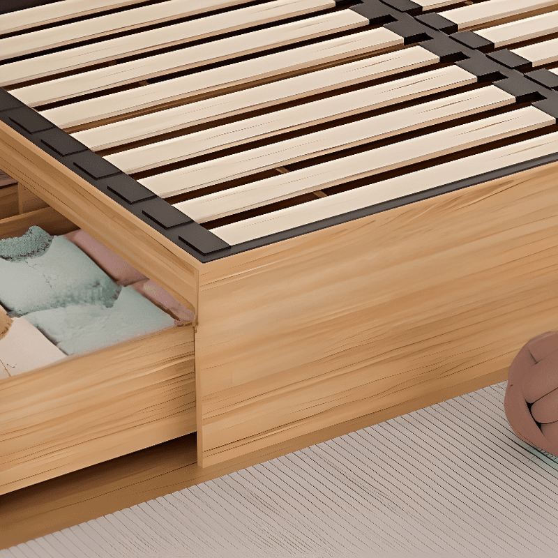 Natural Color Solid Color Storage Included with 6 Drawers for Bedroom thumbnail 4