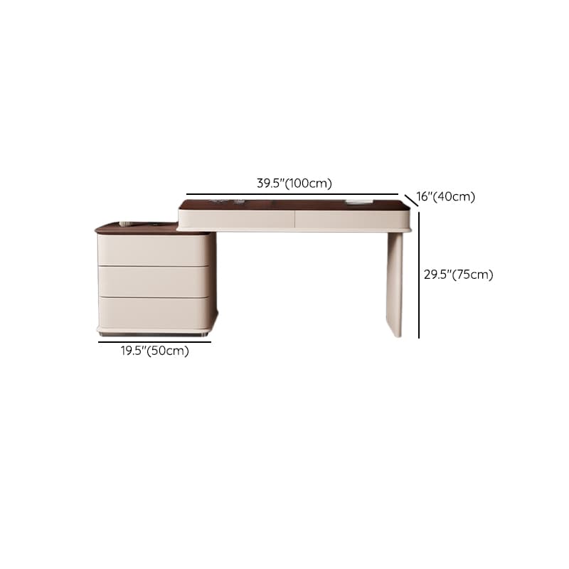 Sleeping Room Scalable Vanity Set/Makeup Vanity with Push-Pull thumbnail 6
