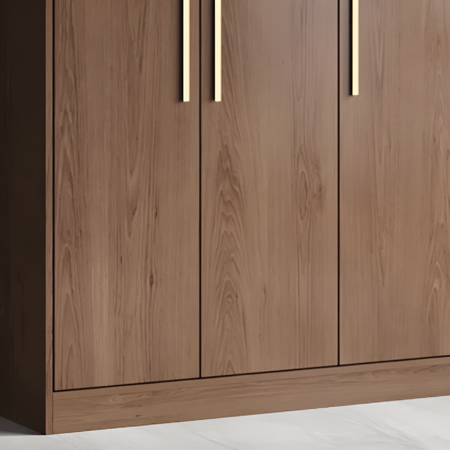 Wood Grain Design Armoires & Wardrobes with Soft Close Door and Storage Space thumbnail 9
