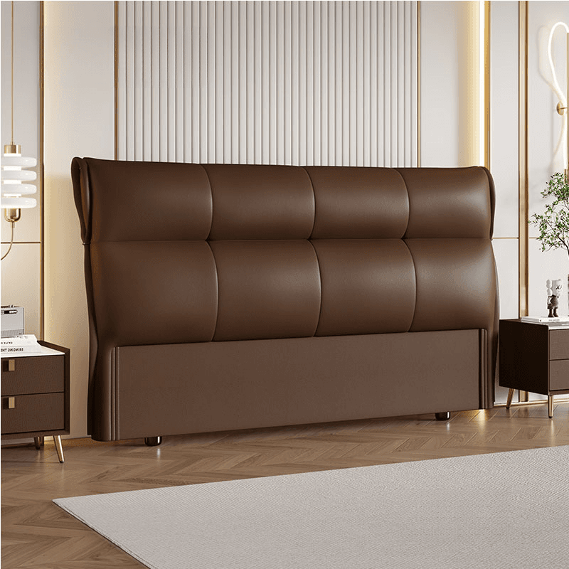 Art Deco Style Panel Headboard with No Distressing, Decorative-stitched Tufting, Rectangle Shape for Queen/Full/Twin XL Bed, Sponge Upholstery Fill, Standard Height thumbnail 2