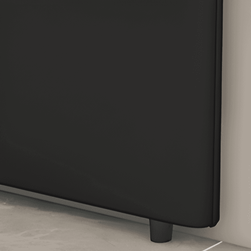 Simple Free-standing Standard King(76"W x 80"L)/Queen(60"W x 80"L)/Full(54"W x 75"L) Panel No Distressing With Legs in Wood/ Upholstery and Sponge thumbnail 9