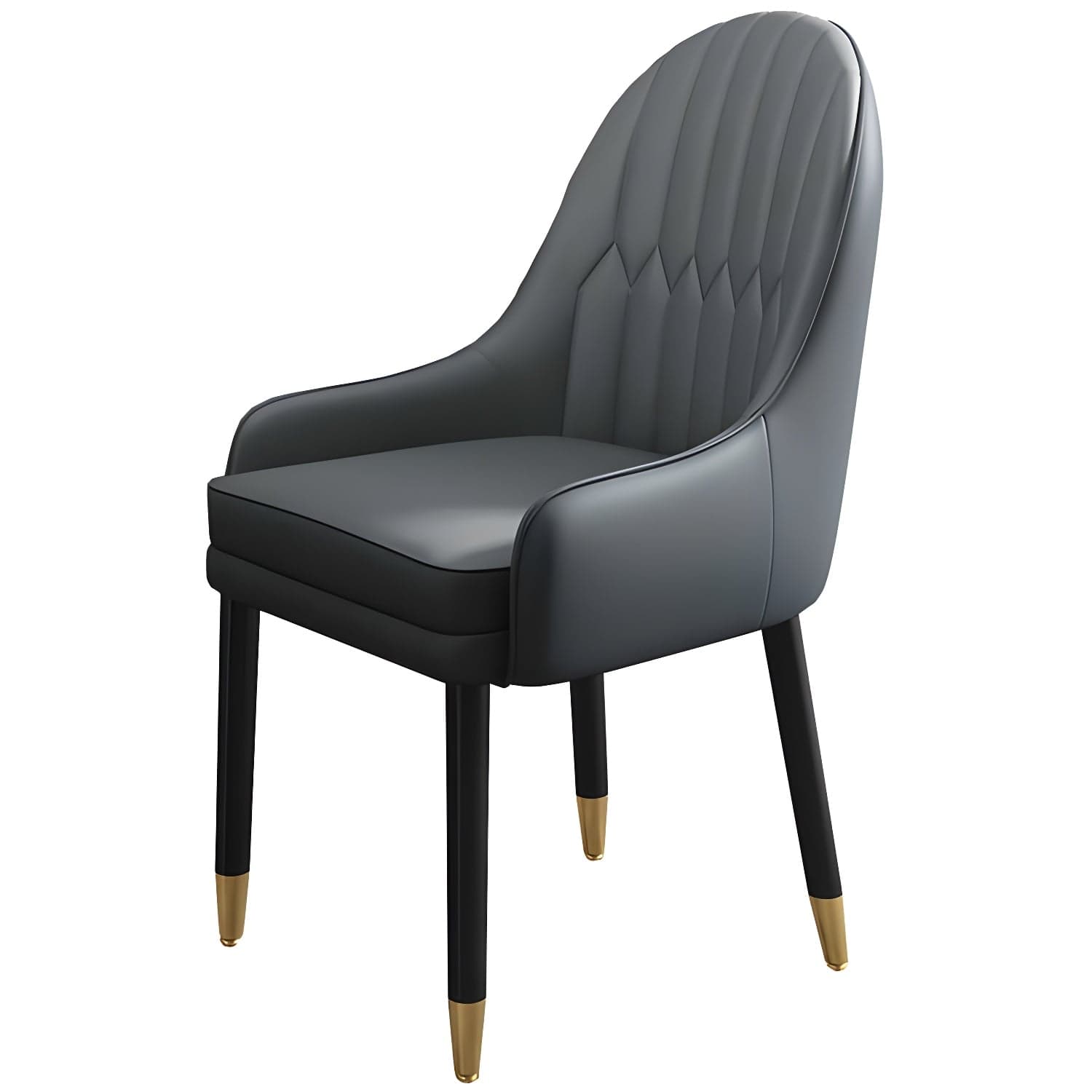 Leather Contemporary Home Side Chair Parsons Chair of 21'' Wide Chairs thumbnail 8
