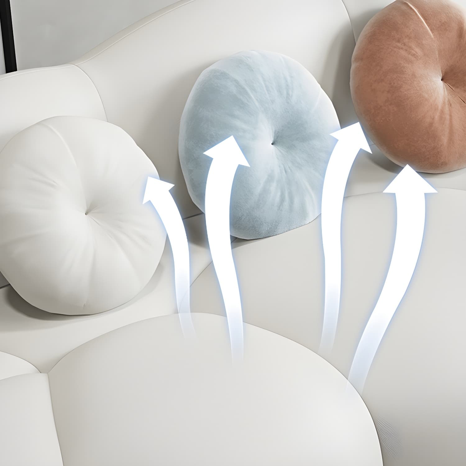 Contemporary Stationary Living Room Armless Standard Cushions Sofa thumbnail 23