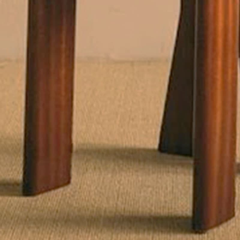 Modern Upholstered Armless Kitchen & Dining Chair, Open Back, Wood Ash, 1 Piece thumbnail 20