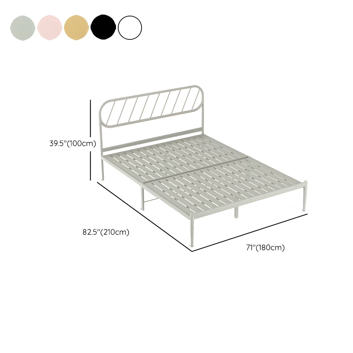 Modern Simple Style Open-Frame Panel with Metal Frame and Leg thumbnail 24