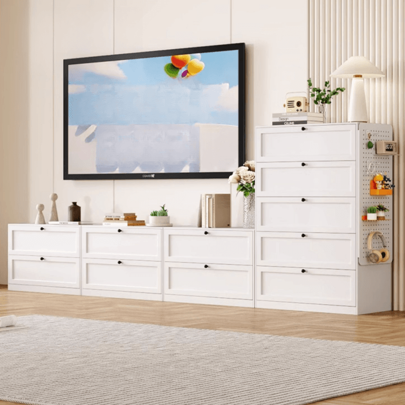 Chalk Casual Alloy Bachelor Chest/Lingerie Chest with 4/5/3 Drawers Vertical/Horizontal thumbnail 4