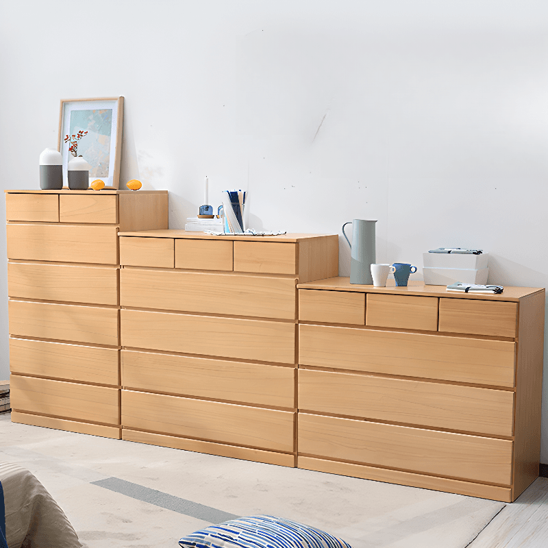 Nordic Cube-Shaped Lacquered Semainier/Console Dresser for Sleeping Room thumbnail 21
