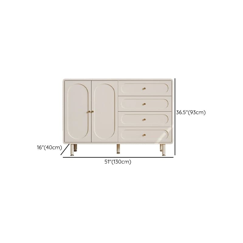 Contemporary Parlor Combo Dresser with 3 Interior Shelves thumbnail 16