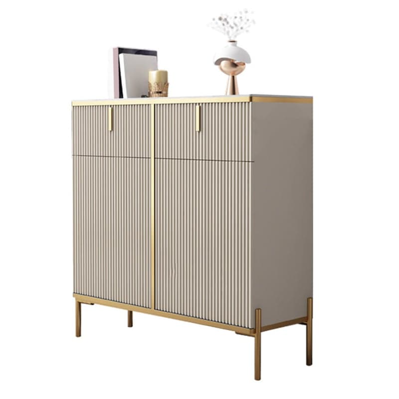 Ground Independent Sideboard for Parlor with Appliance Storage and Worktop in a Modern Style thumbnail 3