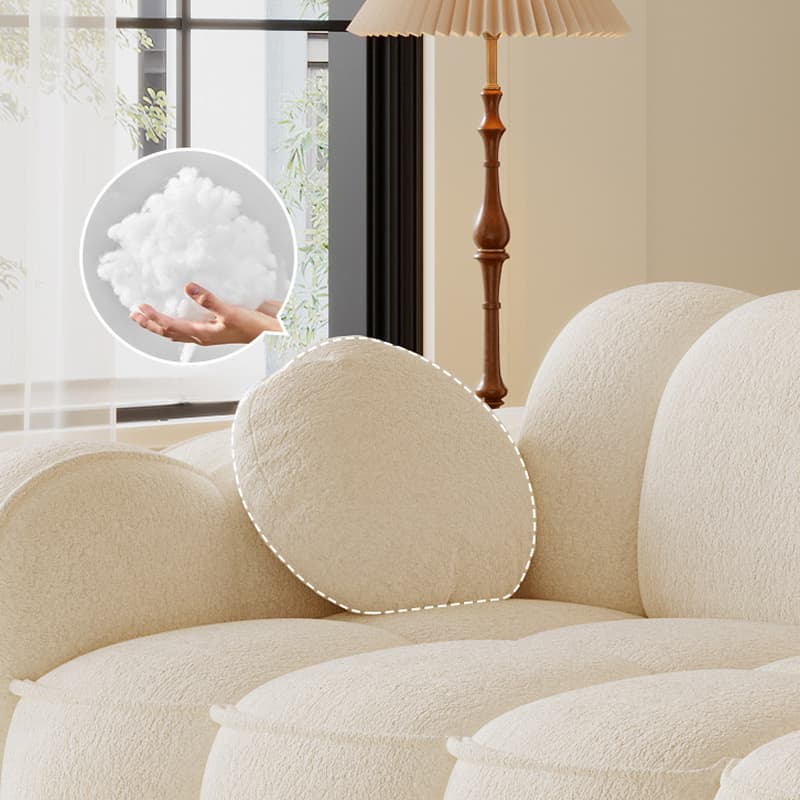 Drawing Room Standard Sofa in Midnight Black/Light Gray/Light Brown with Armrest thumbnail 13