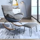 Upholstery Color Blue Houndstooth