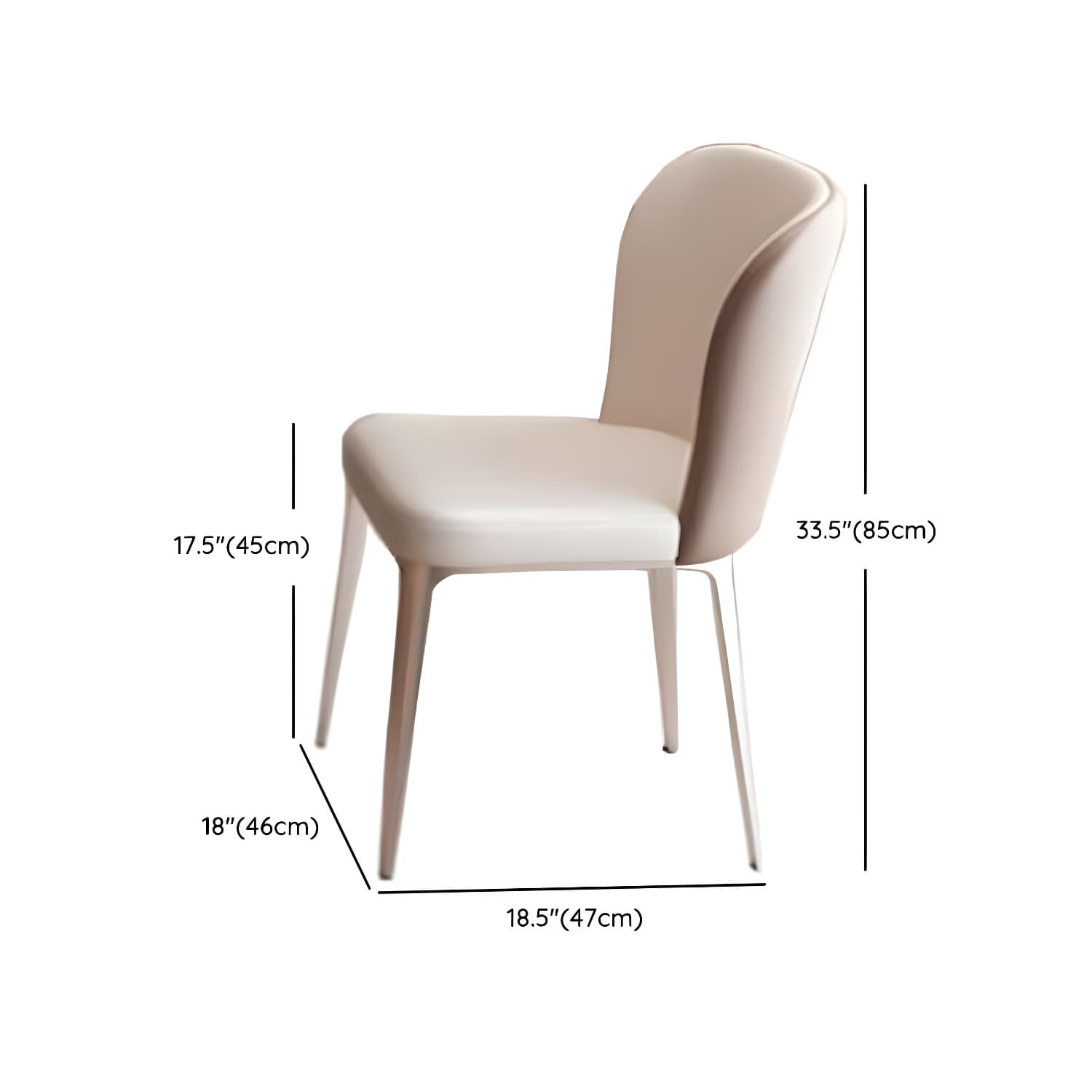Modern Metal Dining Table in White with Pedestal Base and Violet Accents thumbnail 14