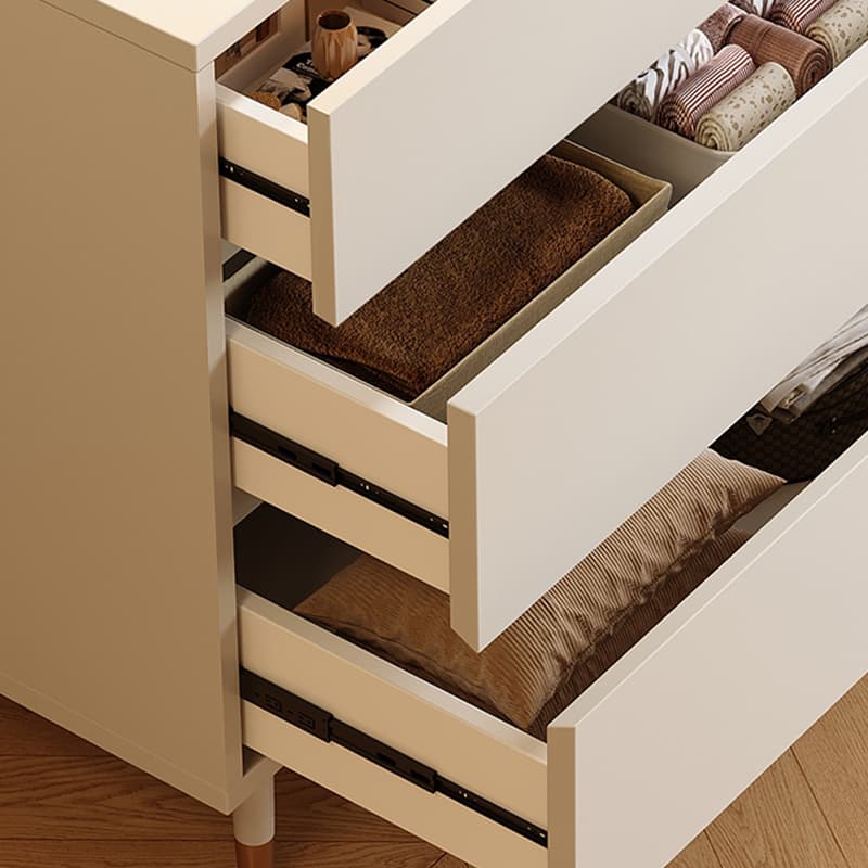 Modern White Wood Dressers with Soft-Close Drawers , Shelves Not Included - image 8