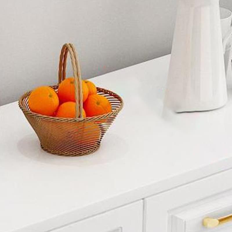 Modern Wood Sideboard Credenza with Drawers and Interior Shelves thumbnail 15